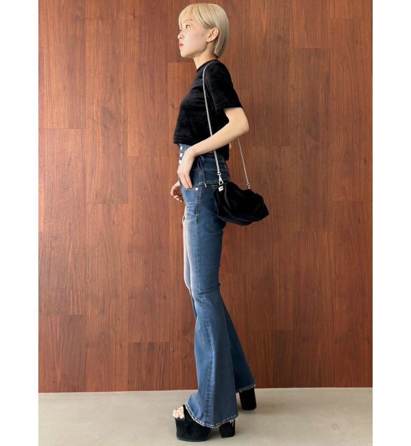 EMODA「ギャザーハンドポーチバッグ」|ハンドバッグ|