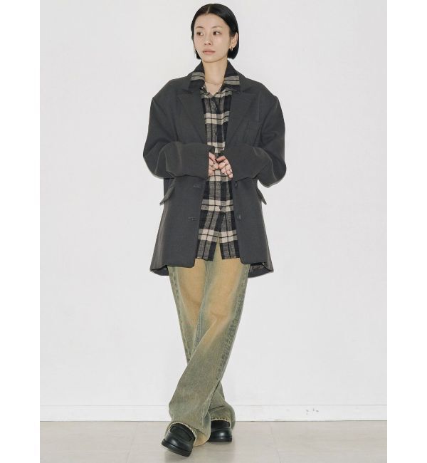 EMODA「【VEQUM】BOX WIDE JACKET」|テーラードジャケット|