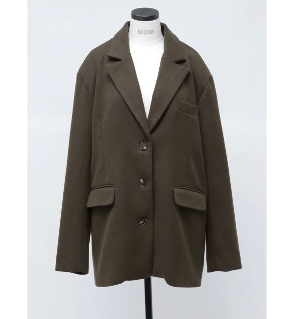 EMODA「【VEQUM】BOX WIDE JACKET」|テーラードジャケット|
