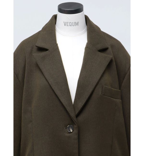EMODA「【VEQUM】BOX WIDE JACKET」|テーラードジャケット|