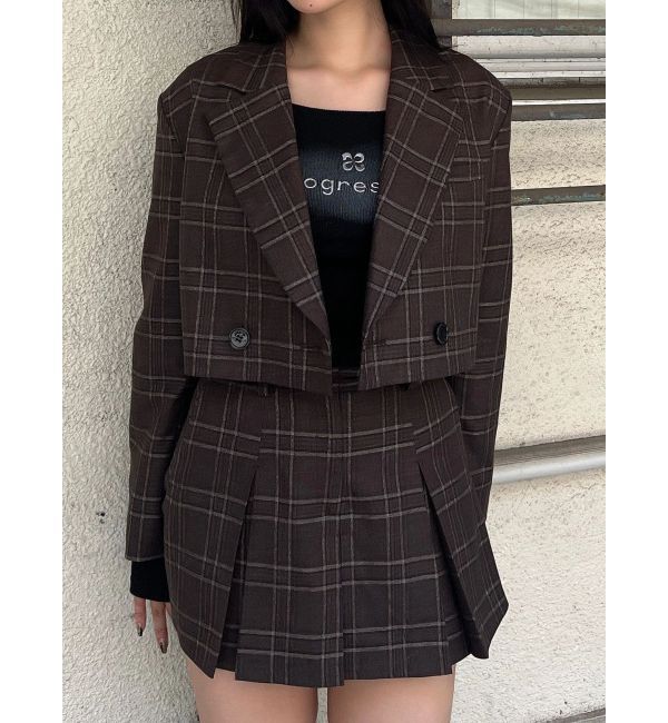 EMODA「テーラードショートジャケット」|テーラードジャケット|