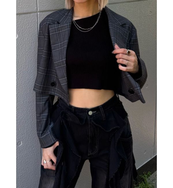 EMODA「テーラードショートジャケット」|テーラードジャケット|