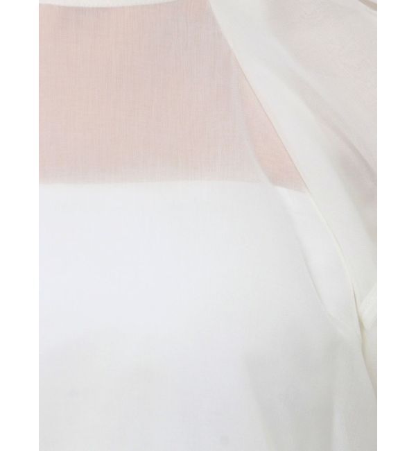 MERCURYDUO「【OUNNOUN】バルーンスリーブシアーブラウス」|シャツ・ブラウス|