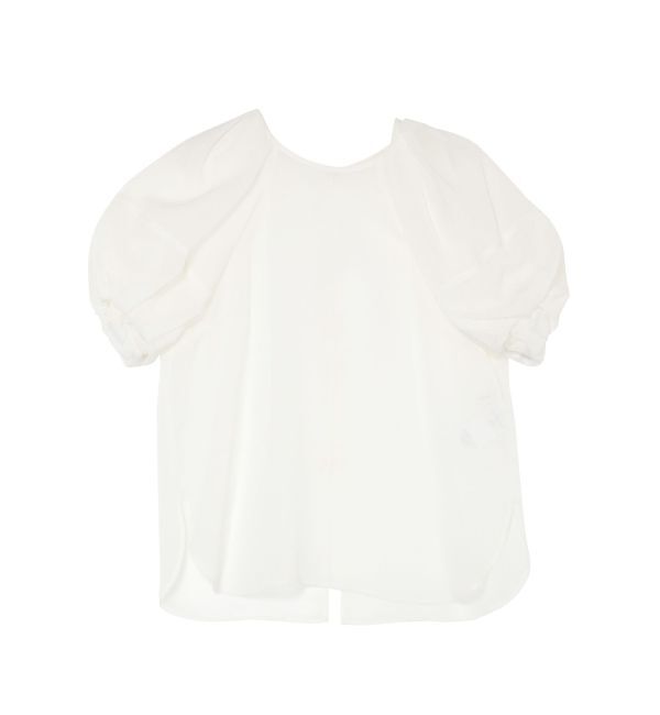 MERCURYDUO「【OUNNOUN】バルーンスリーブシアーブラウス」|シャツ・ブラウス|