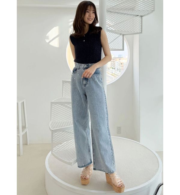 MERCURYDUO「パールデニムパンツ」|その他|