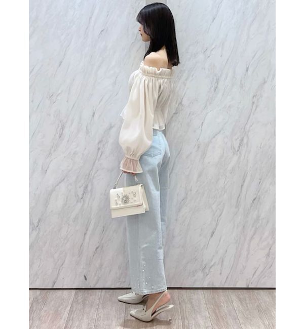 MERCURYDUO「パールデニムパンツ」|その他|