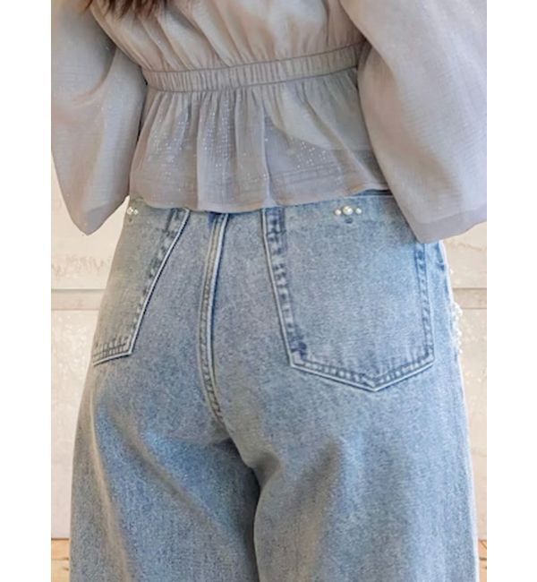 MERCURYDUO「パールデニムパンツ」|その他|