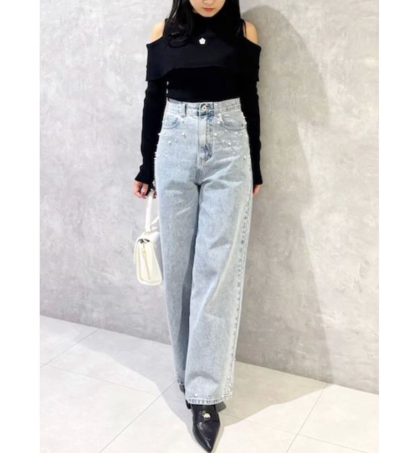 MERCURYDUO「パールデニムパンツ」|その他|