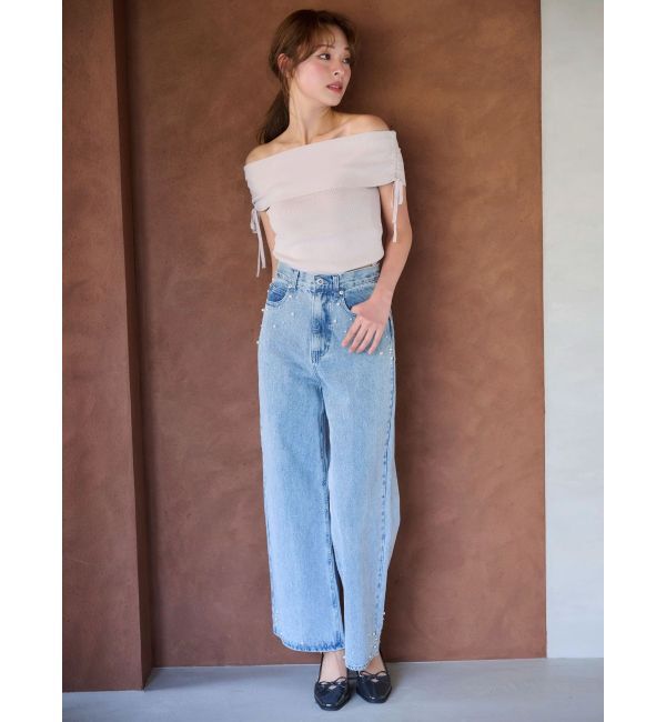 MERCURYDUO「パールデニムパンツ」|その他|