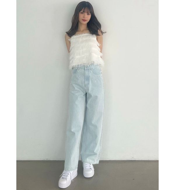 MERCURYDUO「パールデニムパンツ」|その他|