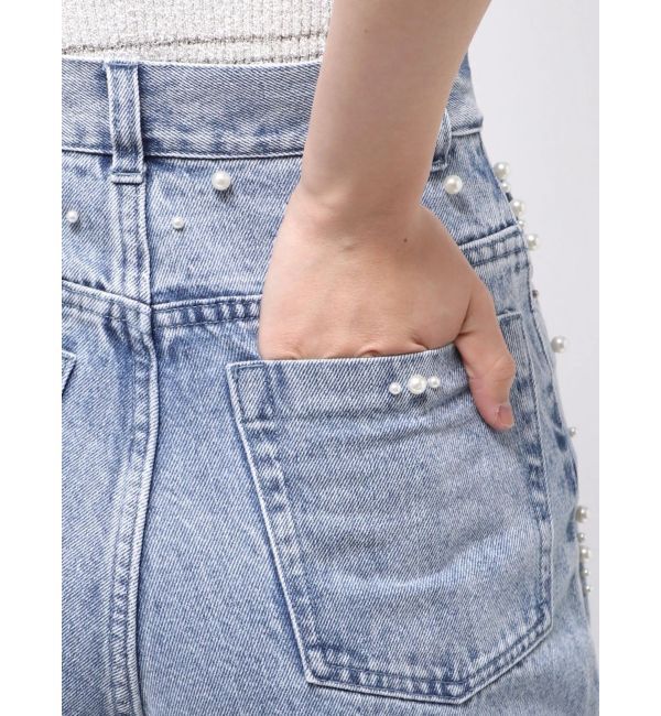 MERCURYDUO「パールデニムパンツ」|その他|