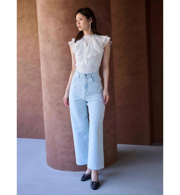 MERCURYDUO「パールデニムパンツ」|その他|