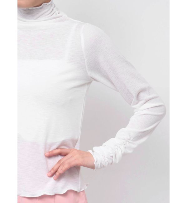 MERCURYDUO「ハイネックシアートップス」|Tシャツ・カットソー|