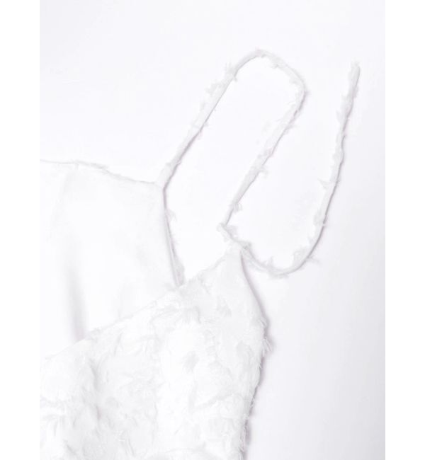 MERCURYDUO「【OUNNOUN】カットジャガードキャミワンピース」|ワンピース|