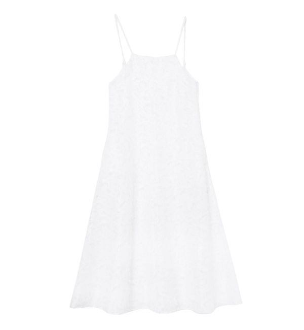 MERCURYDUO「【OUNNOUN】カットジャガードキャミワンピース」|ワンピース|