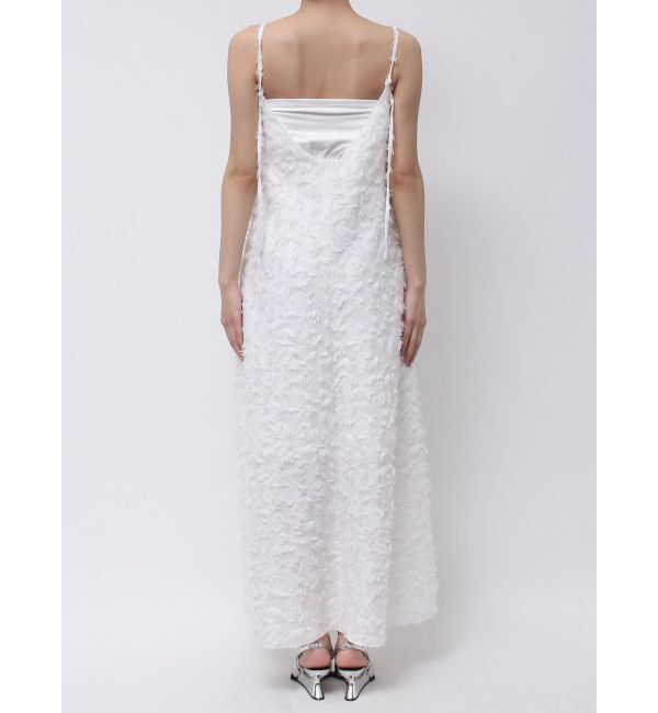 MERCURYDUO「【OUNNOUN】カットジャガードキャミワンピース」|ワンピース|