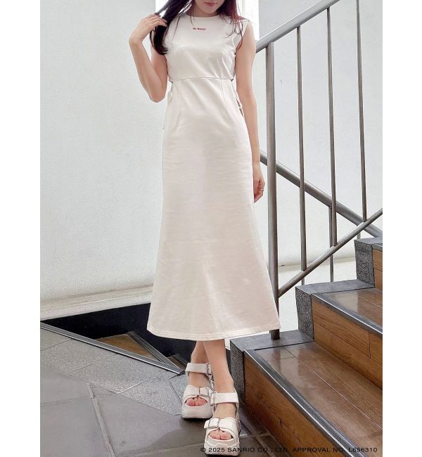 MERCURYDUO「【メロクロコラボ】マイメロディサイドカットアウトマーメイドワンピース」|ワンピース|