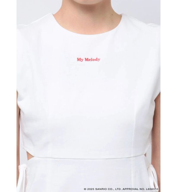 MERCURYDUO「【メロクロコラボ】マイメロディサイドカットアウトマーメイドワンピース」|ワンピース|