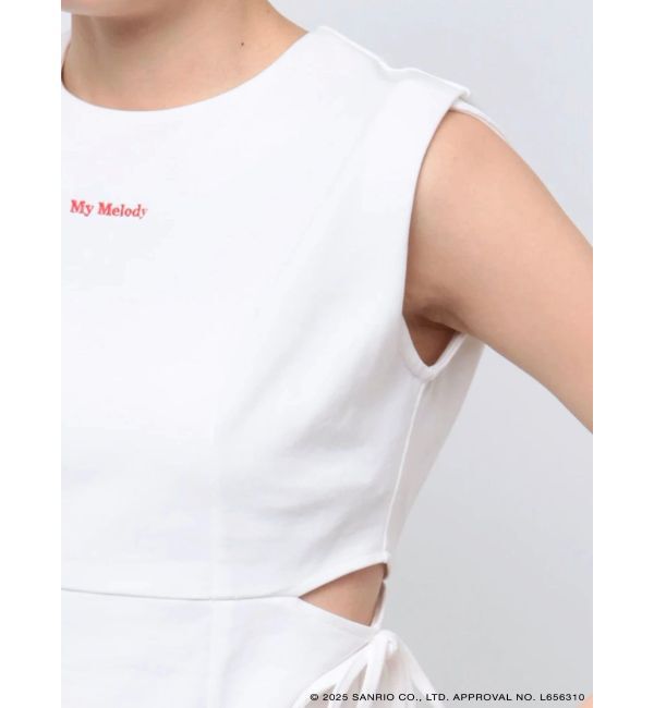 MERCURYDUO「【メロクロコラボ】マイメロディサイドカットアウトマーメイドワンピース」|ワンピース|