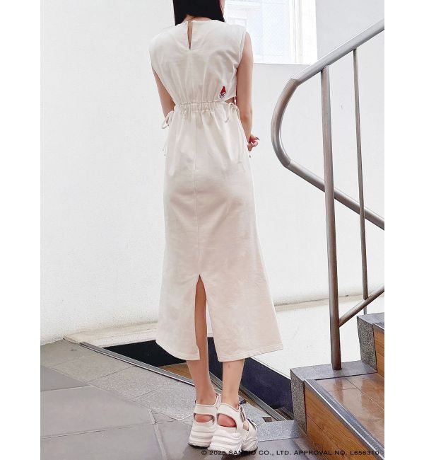 MERCURYDUO「【メロクロコラボ】マイメロディサイドカットアウトマーメイドワンピース」|ワンピース|