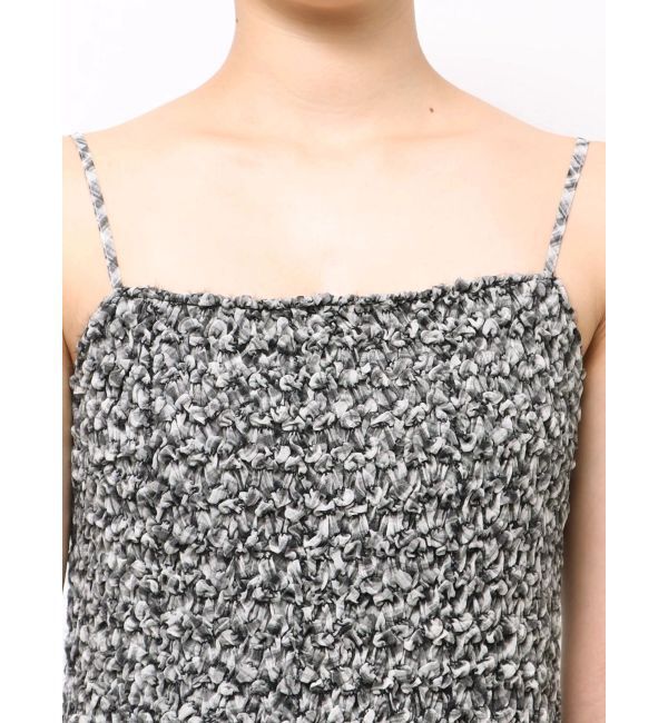 MERCURYDUO「【OUNNOUN】シュリンクシャーリングキャミワンピース」|ワンピース|