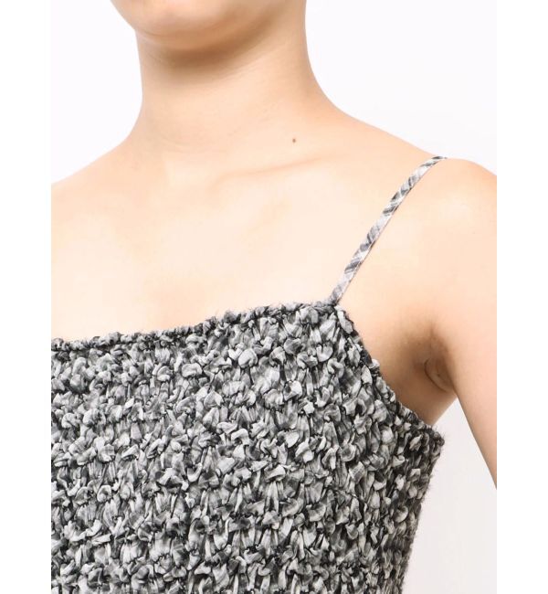 MERCURYDUO「【OUNNOUN】シュリンクシャーリングキャミワンピース」|ワンピース|