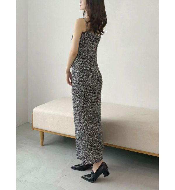 MERCURYDUO「【OUNNOUN】シュリンクシャーリングキャミワンピース」|ワンピース|