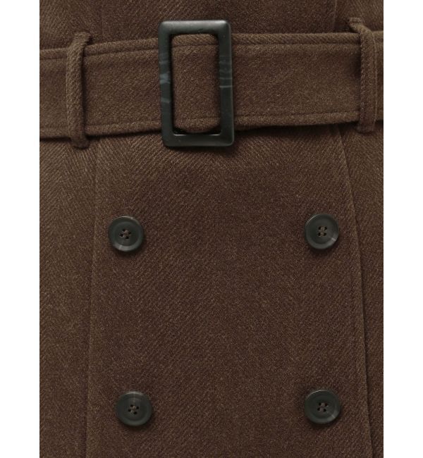 MERCURYDUO「アシメタックトレンチスカート」|スカート|