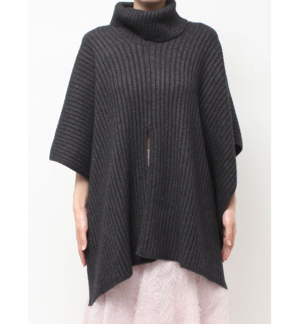 MERCURYDUO「【OUNNOUN】アシメケープストール」|ニット・セーター|