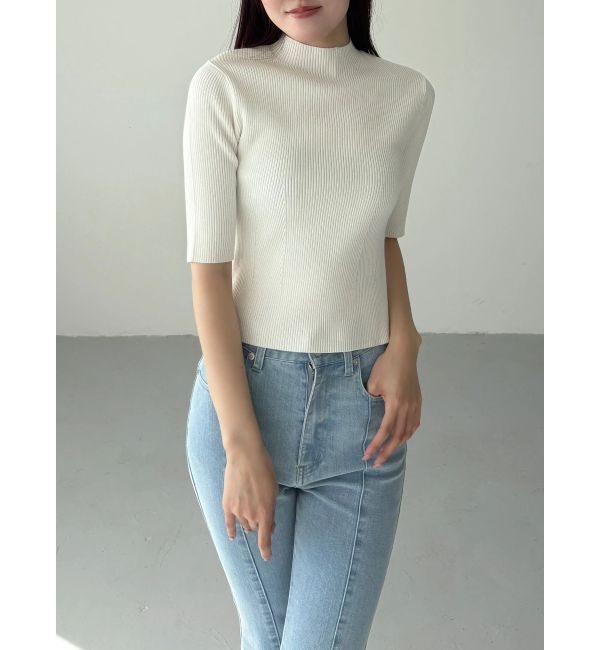 MERCURYDUO「ストレッチブーツカットデニムパンツ」|デニム|