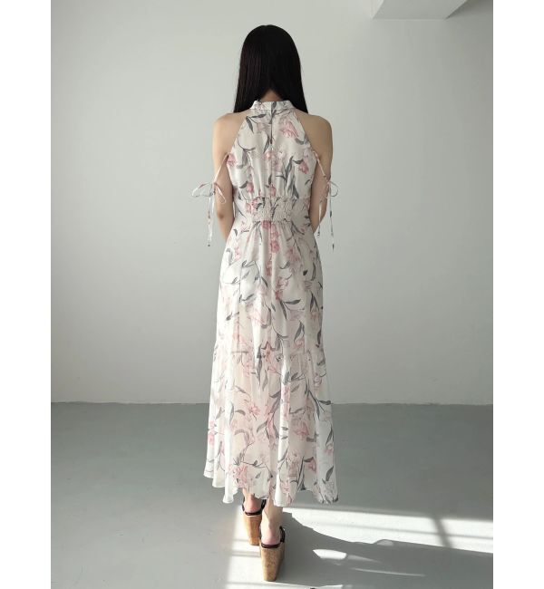 MERCURYDUO「花柄アメスリラッフルワンピース」|ワンピース|