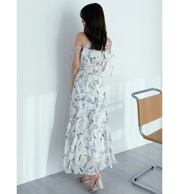 MERCURYDUO「花柄アメスリラッフルワンピース」|ワンピース|