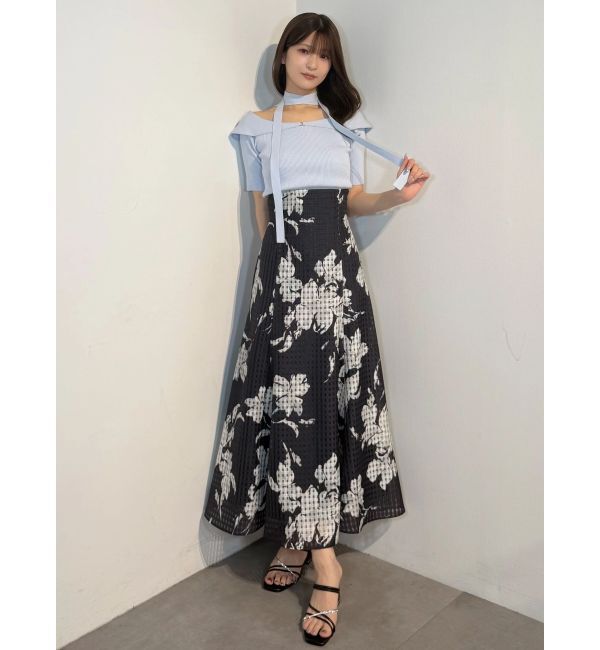 MERCURYDUO「2wayチョーカーネックニット」|ニット・セーター|