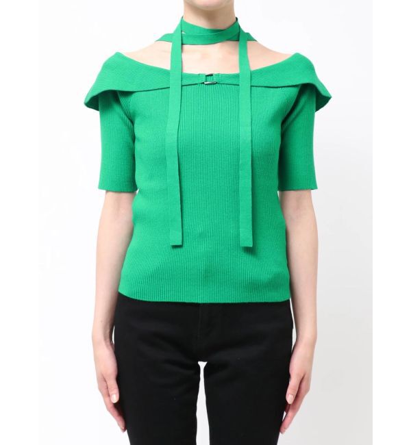 MERCURYDUO「2wayチョーカーネックニット」|ニット・セーター|