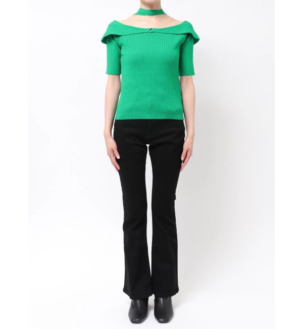 MERCURYDUO「2wayチョーカーネックニット」|ニット・セーター|