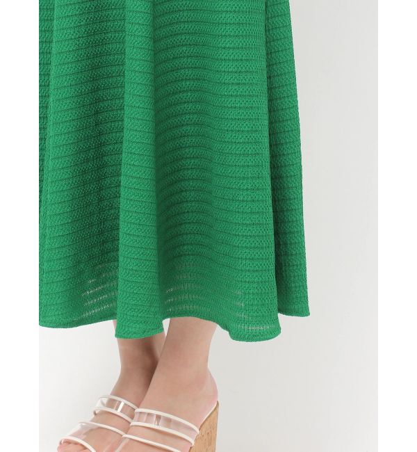 MERCURYDUO「レースブロッキングカットワンピース」|ワンピース|