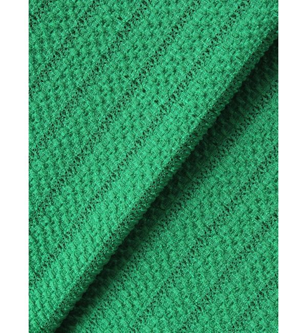 MERCURYDUO「レースブロッキングカットワンピース」|ワンピース|