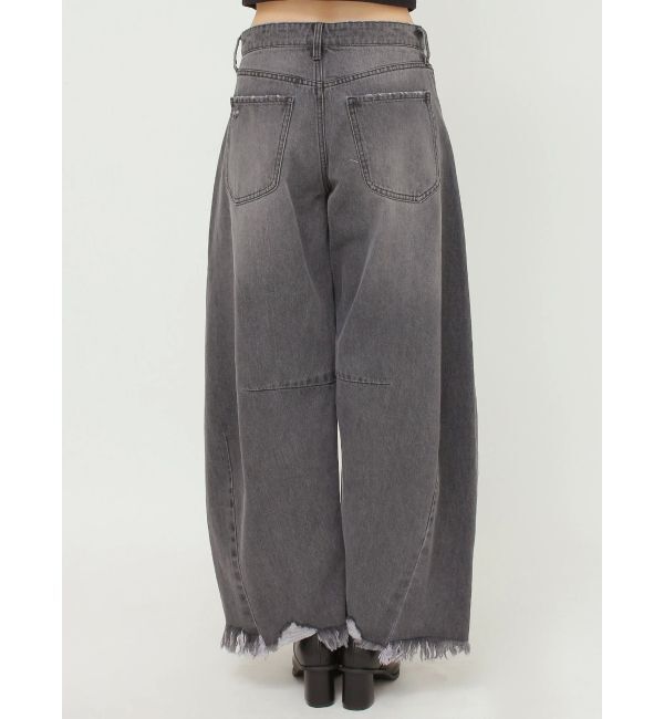 MURUA「コクーンワイドデニム」|デニム|