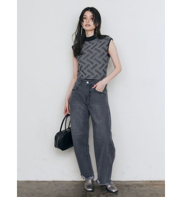 MURUA「コクーンワイドデニム」|デニム|