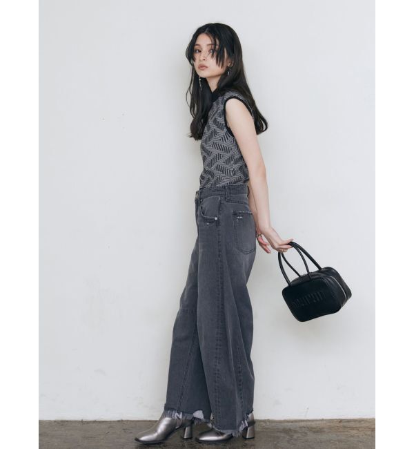 MURUA「コクーンワイドデニム」|デニム|