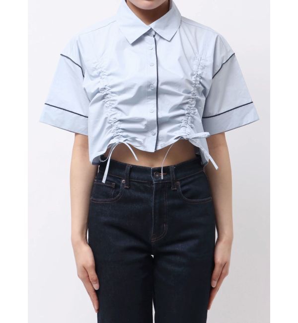 MURUA「バイカラーシャーリングシャツ」|シャツ・ブラウス|