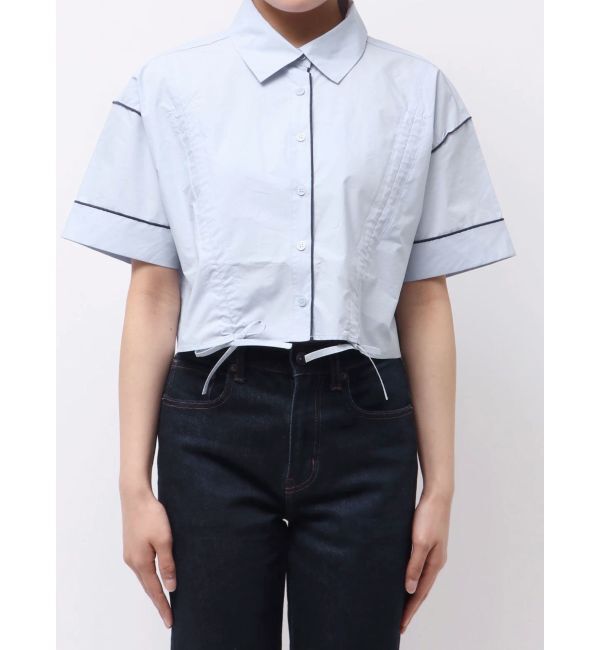 MURUA「バイカラーシャーリングシャツ」|シャツ・ブラウス|