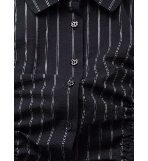 MURUA「バイカラーシャーリングシャツ」|シャツ・ブラウス|