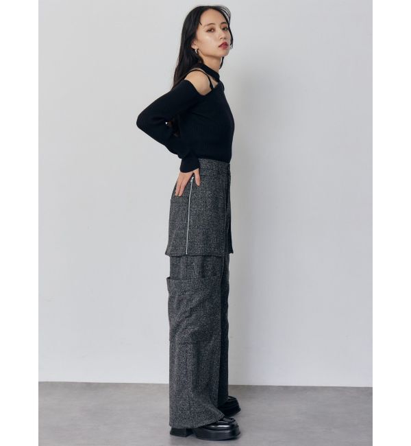 MURUA「カーゴZIPパンツ」|カーゴ|