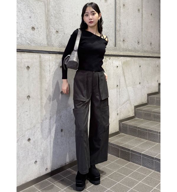 MURUA「カーゴZIPパンツ」|カーゴ|