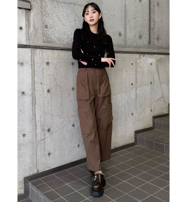 MURUA「カーゴZIPパンツ」|カーゴ|