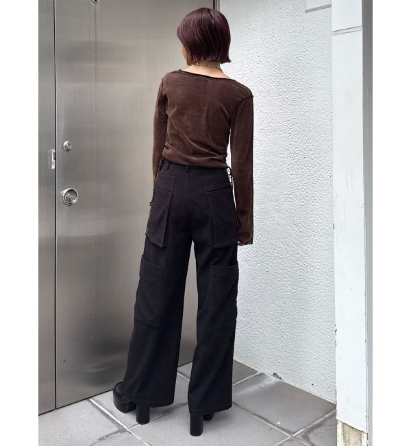 MURUA「カーゴZIPパンツ」|カーゴ|