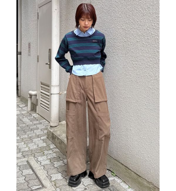 MURUA「カーゴZIPパンツ」|カーゴ|