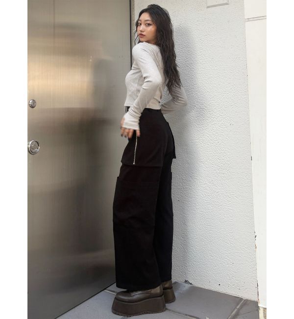 MURUA「カーゴZIPパンツ」|カーゴ|