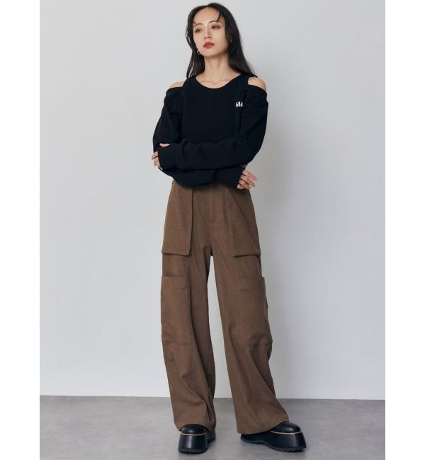 MURUA「カーゴZIPパンツ」|カーゴ|